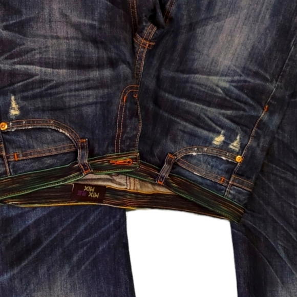 Mixed remix dark wash jeans excellent use condition - Picture 12 of 12